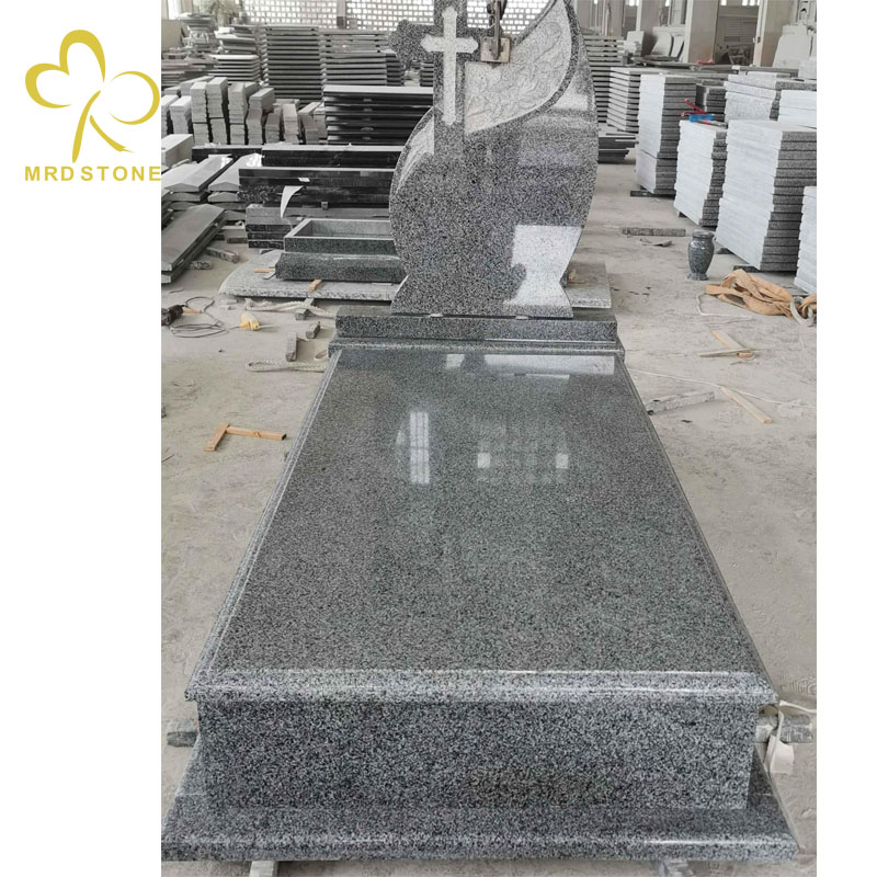 Hochverkaufter Grabstein aus Granit mit modernem Design und guter Qualität für Friedhöfe und Gräber