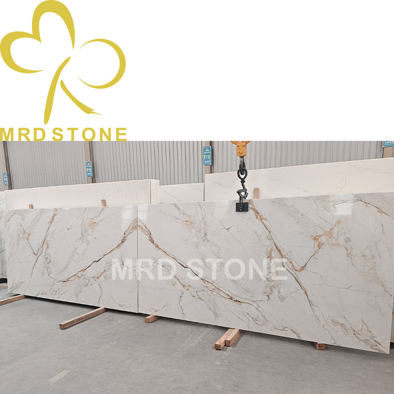 Engineered Calacatta Gold Quartz Stone Engineered Calacatta Gold Quartz Stone